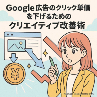 Google広告のクリック単価を下げるためのクリエイティブ改善術