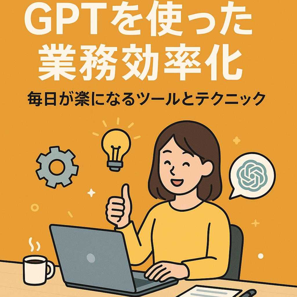 GPTを使った業務効率化：毎日が楽になるツールとテクニック