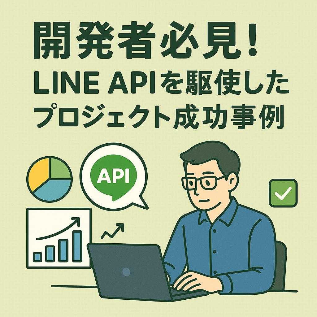 開発者必見！LINE APIを駆使したプロジェクト成功事例