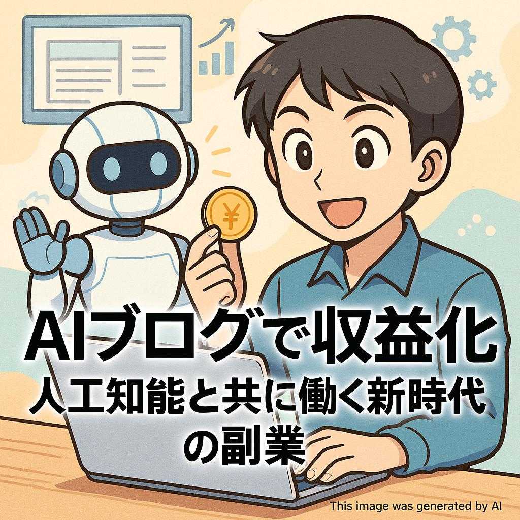 AIブログで収益化: 人工知能と共に働く新時代の副業