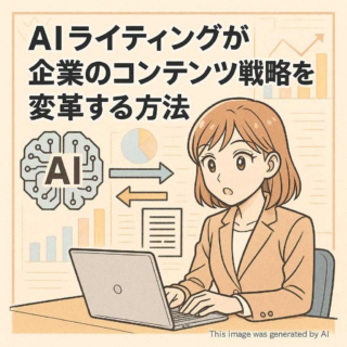 AIライティングが企業のコンテンツ戦略を変革する方法