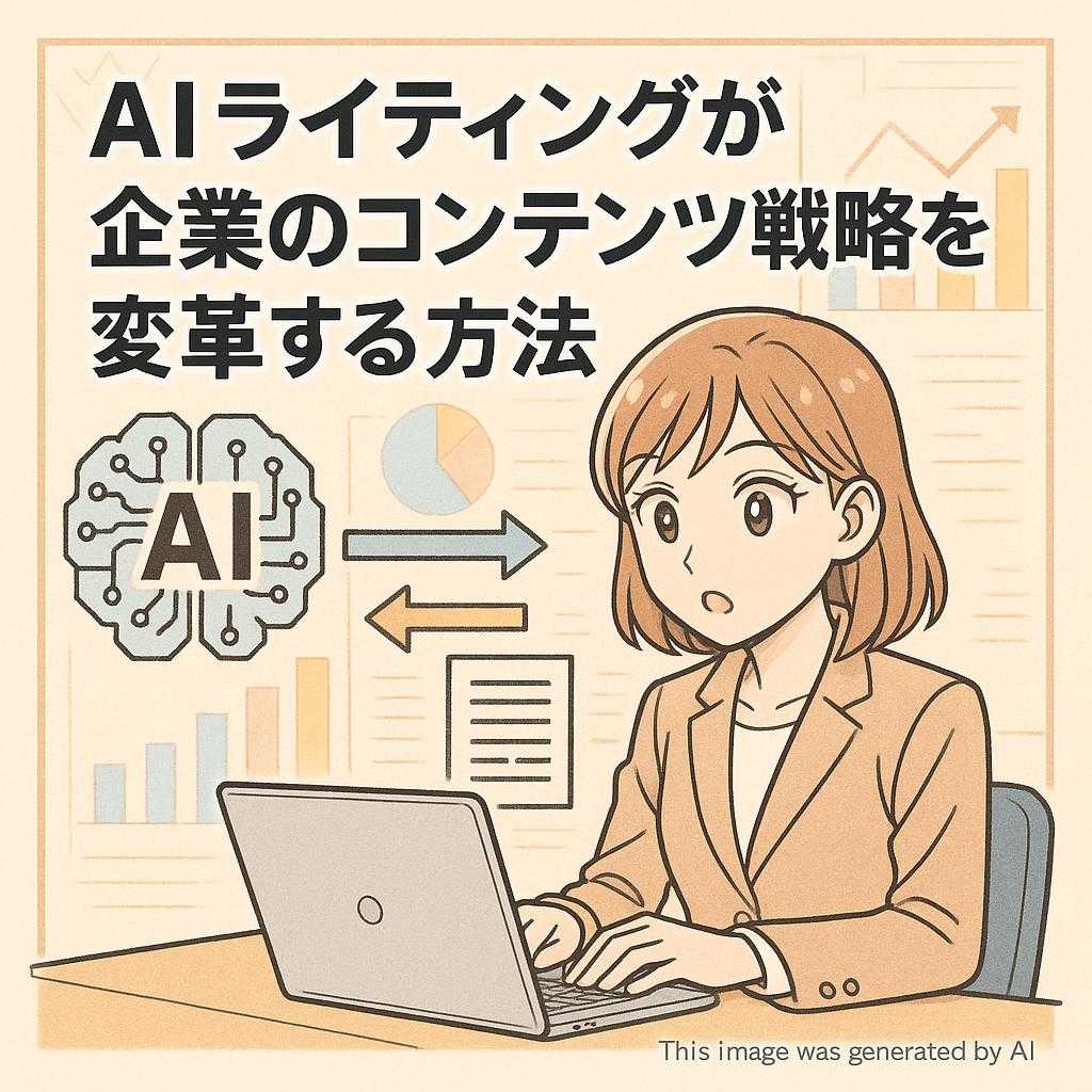 AIライティングが企業のコンテンツ戦略を変革する方法